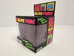NEW SEALED | Nee Doh “Purple” Nice Cube | Super Solid Squish Stress Toy
